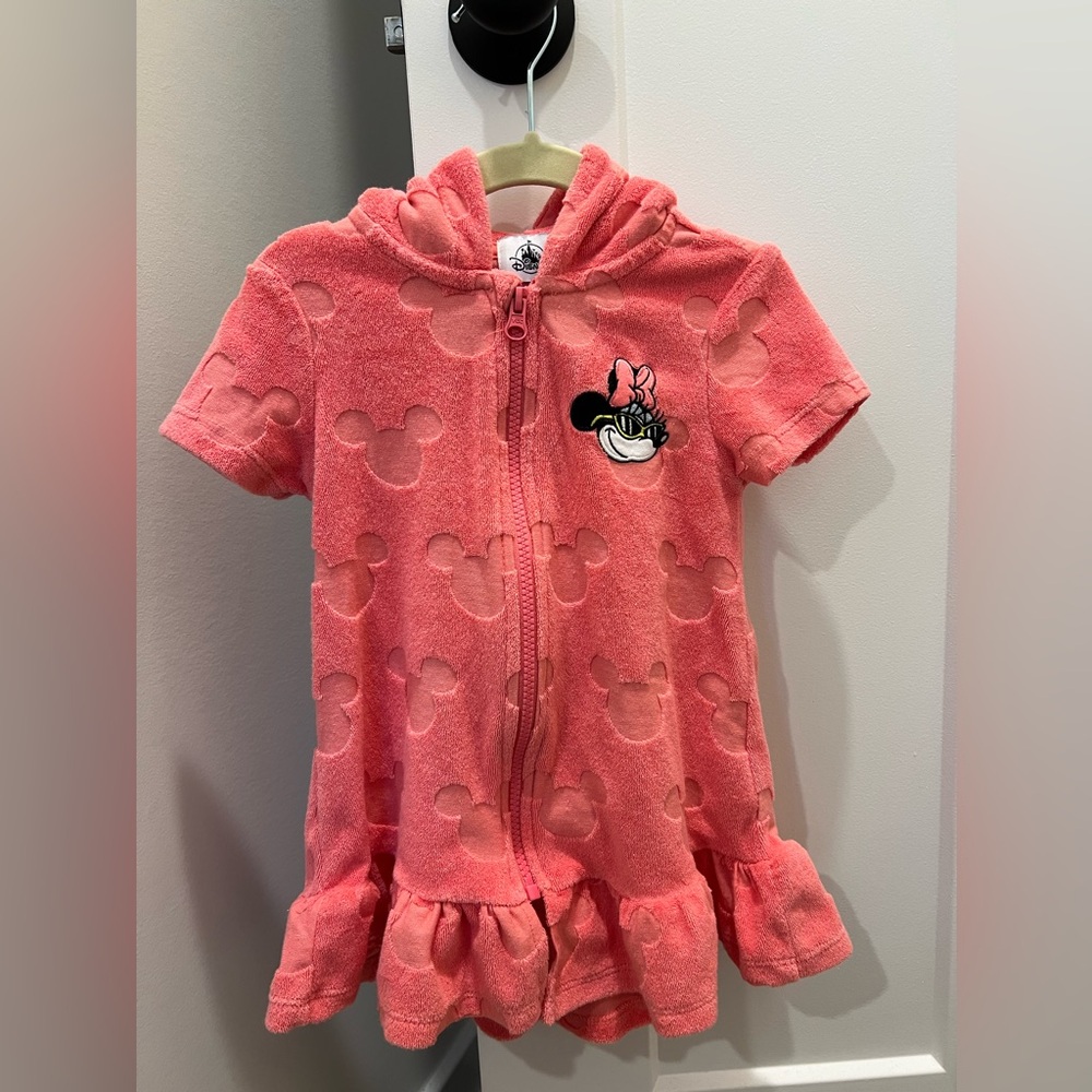 Minnie Mouse swim coverup